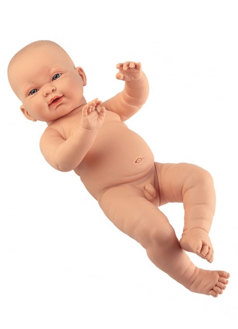 Hugo 45 Cm Llorens Newborn very soft Babies without clothes 45001